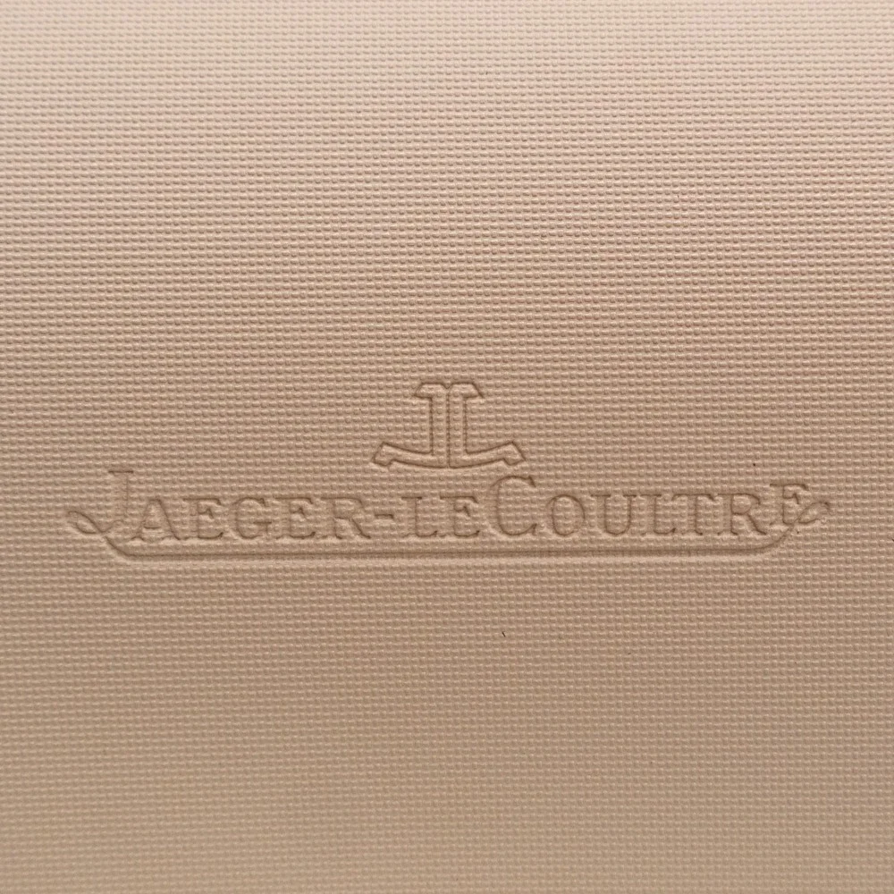 Authentic Jaeger-LeCoultre Watch Beigh Suede Storage & Travel Box
